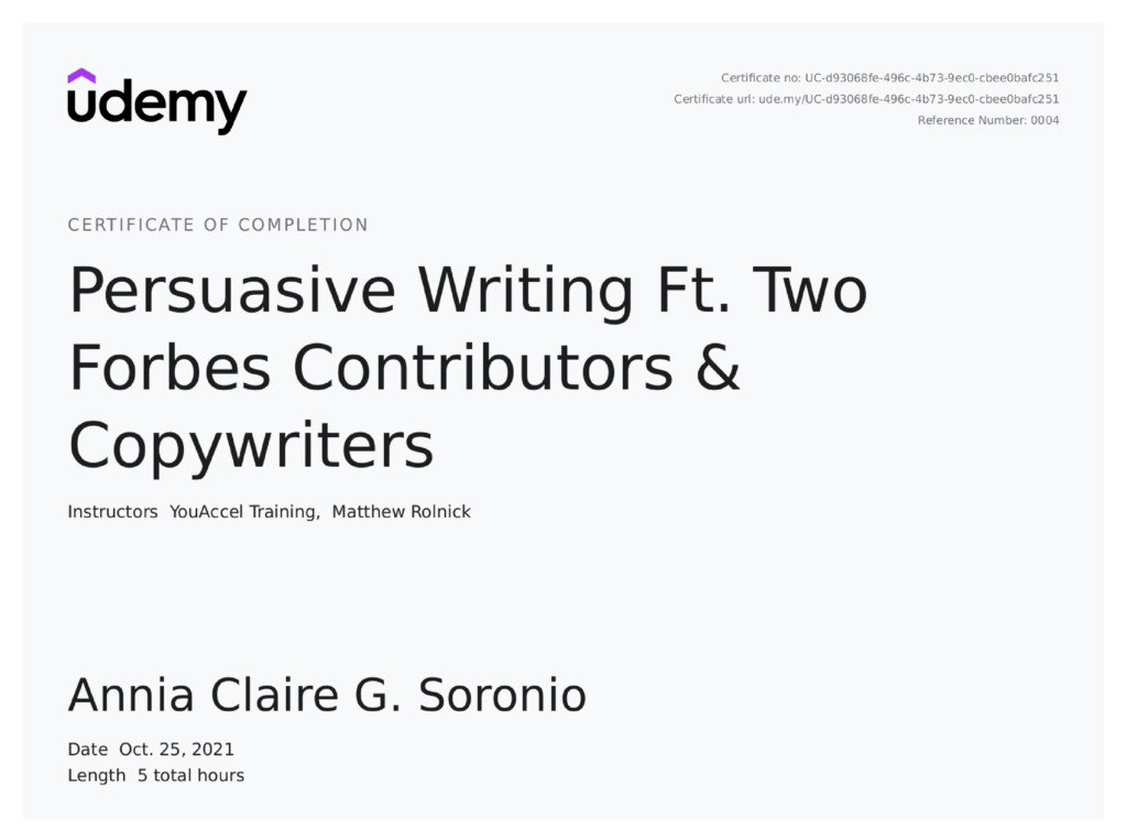 Persuasive writing-1